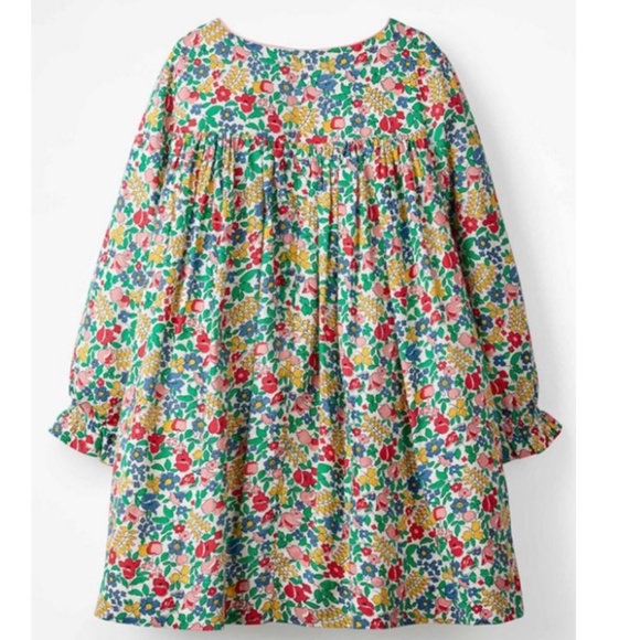 NWT Girls Flower Multi Color Draped Dress Size 7T - Picture 2 of 4